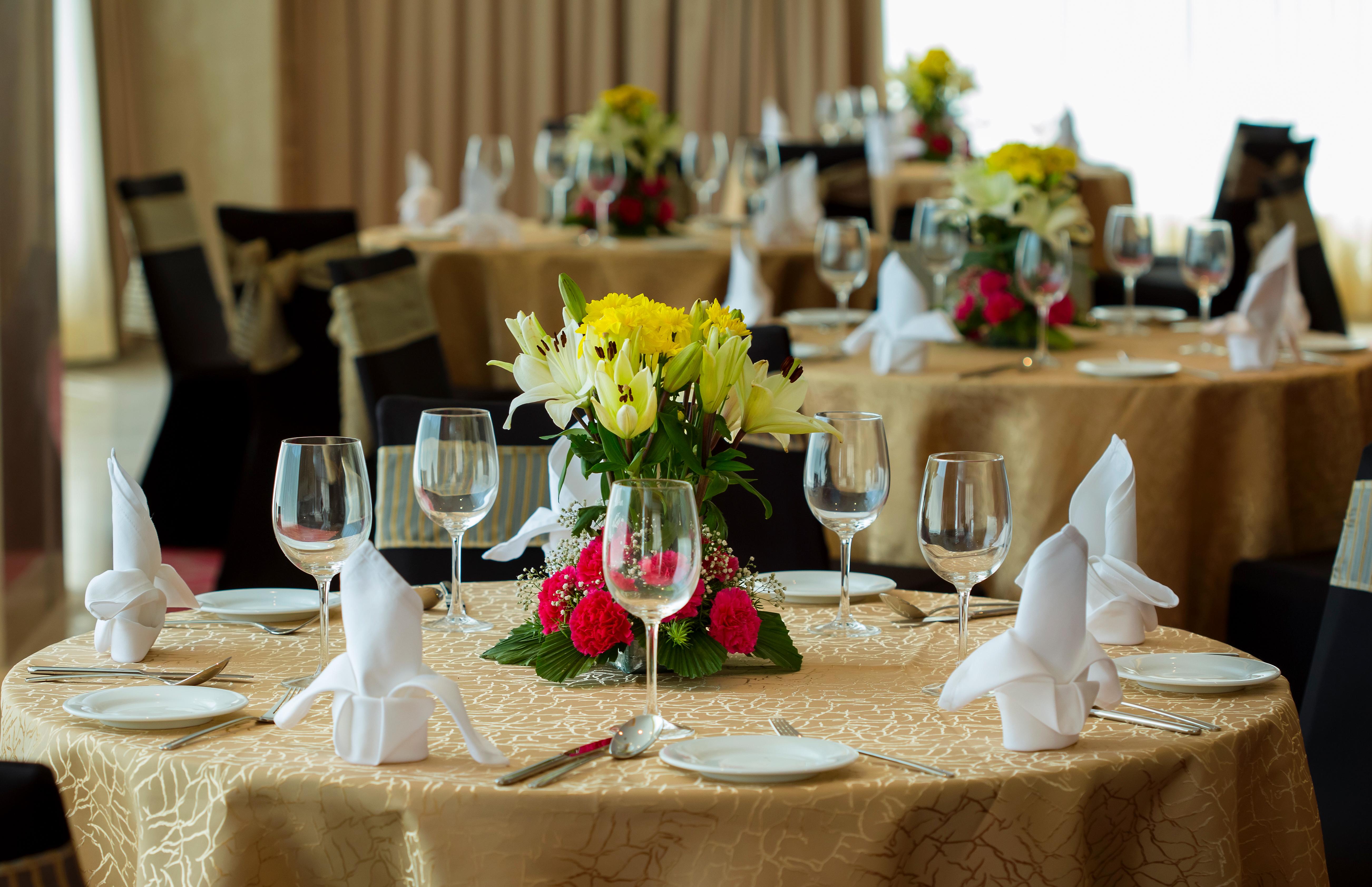 Mercure Hyderabad Kcp Banjara Hills, An Accor Hotel Exterior photo A table set for a formal dinner